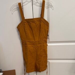 Old Navy Golden Sleeveless Romper
